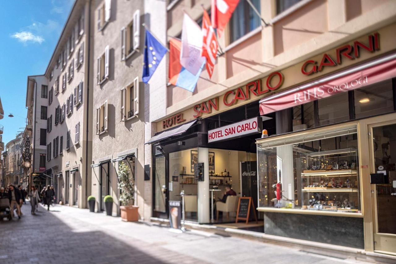 Hotel San Carlo Lugano Exterior photo